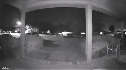 Doorbell Captures Step Slip Up