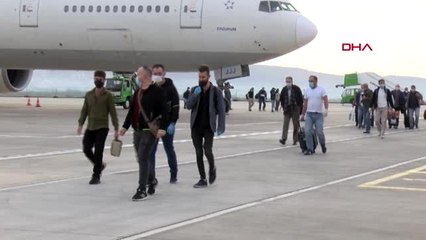 GAZİANTEP Bahreyn'den gelen 62 Türk vatandaşı, Gaziantep'te karantinaya alındı