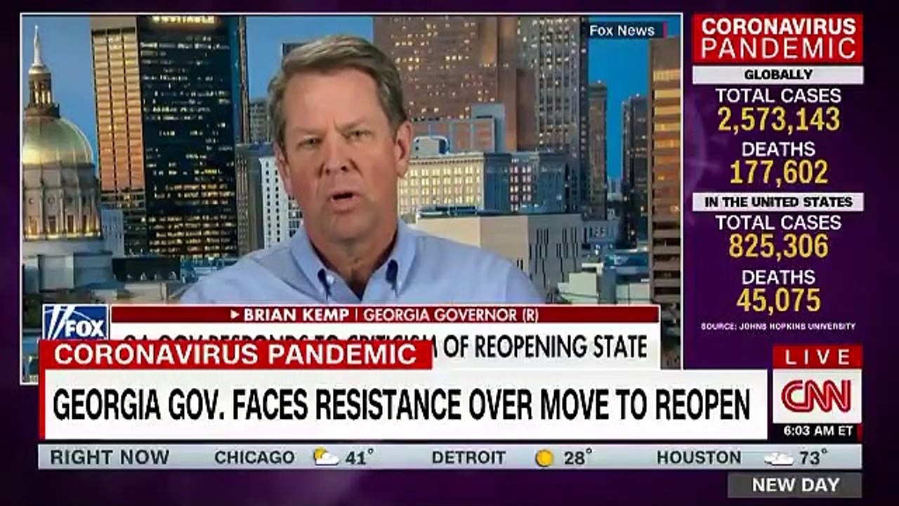 Coronavirus: Des journalistes de CNN réalisent leurs directs dans les rues des villes américaines équipés de masques: spectacle ou sécurité ? - VIDEO