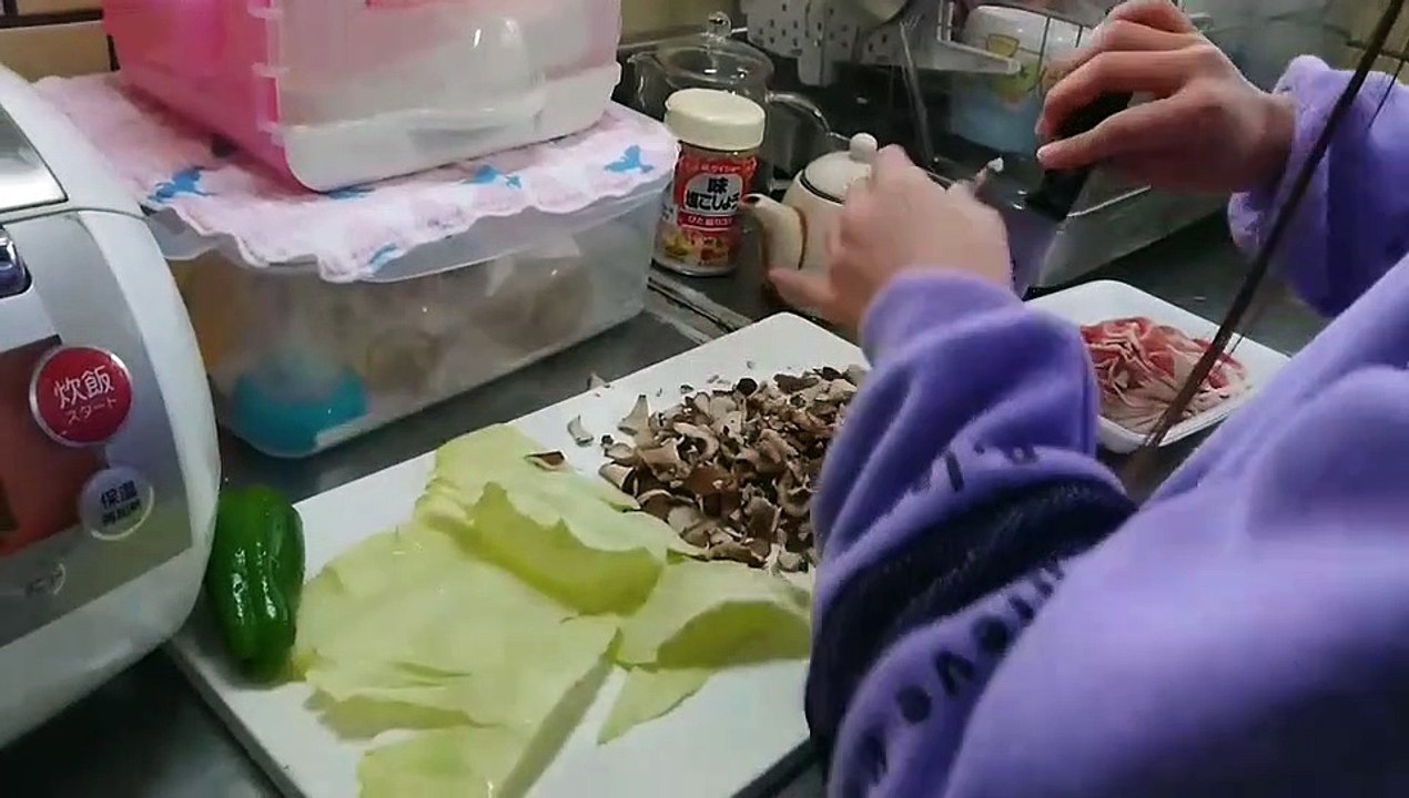 Steamed shabu　蒸ししゃぶ