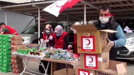 MUŞ Kızılay'dan evde kalan çocuklara jest