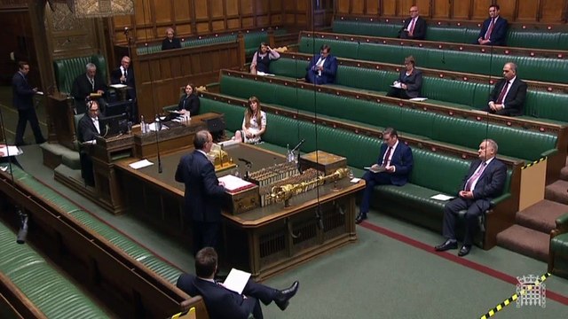 Keir Starmer questions Raab over why the UK is 'behind the curve' on Covod-19 testing in his first PMQs