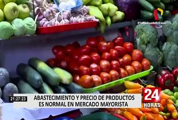 Precios de productos se mantienen estable en Mercado Mayorista