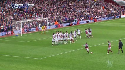 Le sublime coup franc de Dimitri Payet contre Crystal Palace