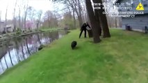 Voici une vidéo très amusante montrant des policiers qui peinent à attraper un cochon !