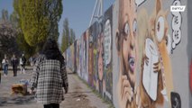 Berlin parks filled with 'precious' coronavirus-inspired street art and murals