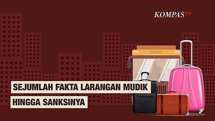 [Infografis] Sejumlah Fakta Larangan Mudik Hingga Sanksinya!