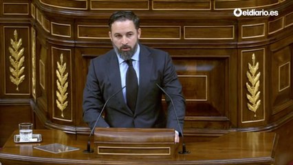Abascal afirma que "en este momento la oposición la está ejerciendo Vox" y no "el santo Job" de Casado