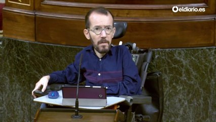 Respuesta de Pablo Echenique (Unidas Podemos)