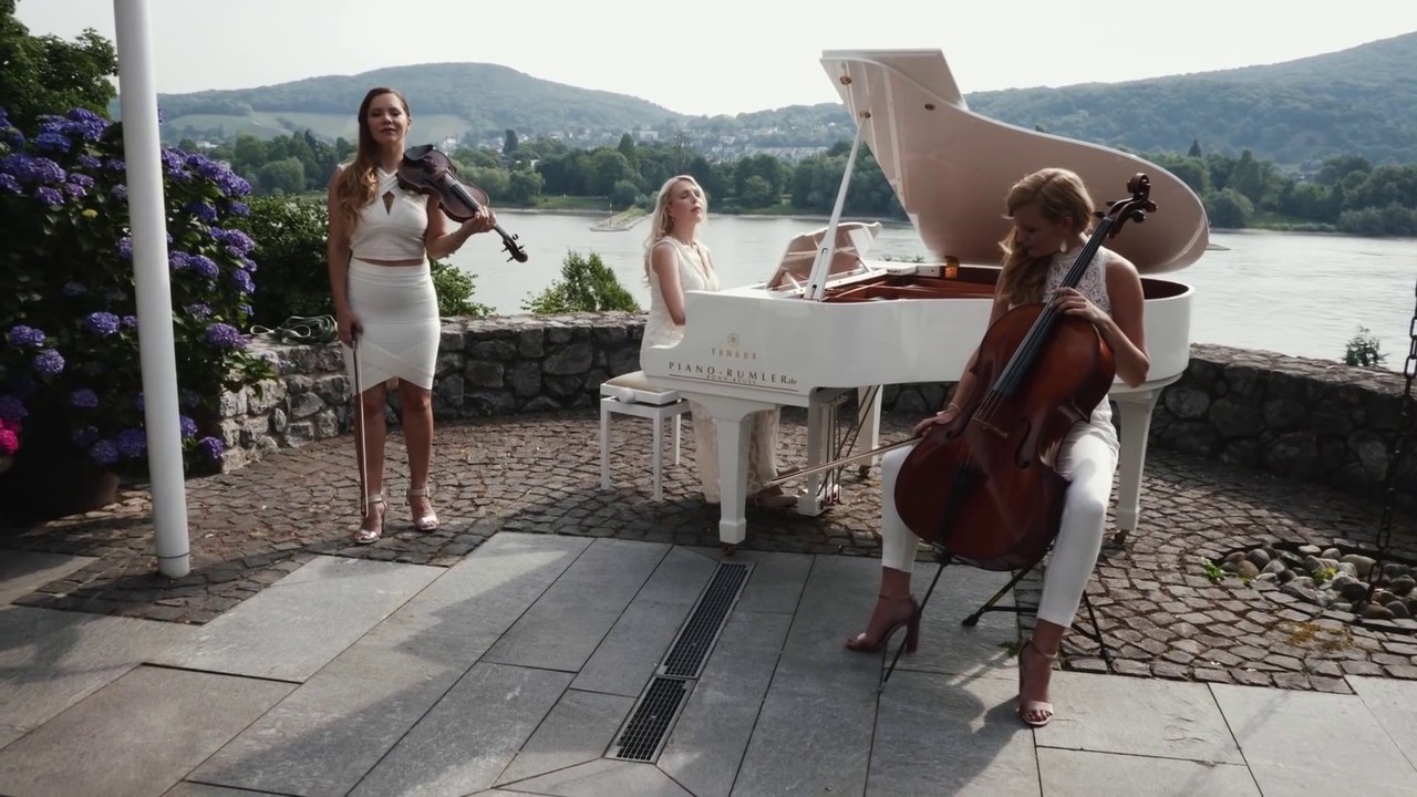 Hallelujah Song Performed By The 3 Best Musical Instruments is Piano Violin Cello - Hallelujah