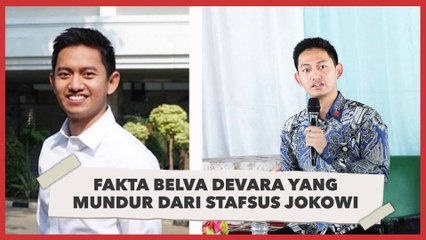 Fakta Belva Devara yang Mundur dari Stafsus Jokowi
