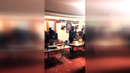 Büyükçekmece'de doğum günü partisine polis baskını: 46 gözaltı
