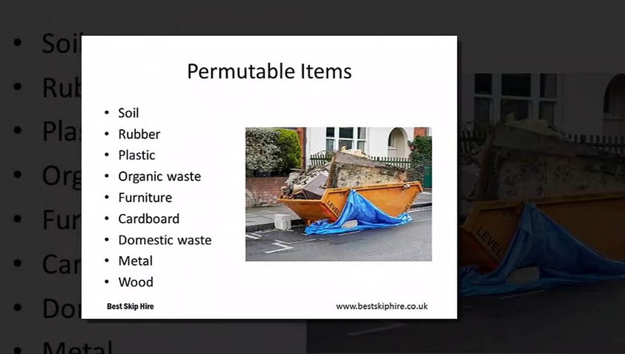 Advantages of Skip Hire Services