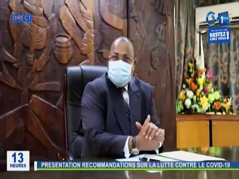 RTG / Echange entre le Premier ministre et les professionnels de la santé lors d’une séance de travail à la primature