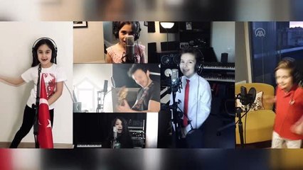 Buray, 23 Nisan için "Türkiye'nin Çocukları" şarkısını besteledi