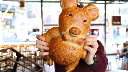 This Bakery Makes Teddy Bears Out Of Sourdough Bread