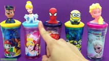 Paw Patrol Minions Surprise Cups Surprise Toys unboxing