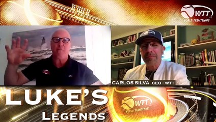 Luke's Legends: Luke Jensen Interviews WTT CEO Carlos Silva