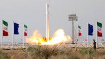 Iran launches its first military satellite