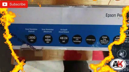 Epson V39 Scanner Unboxing & Review 📦