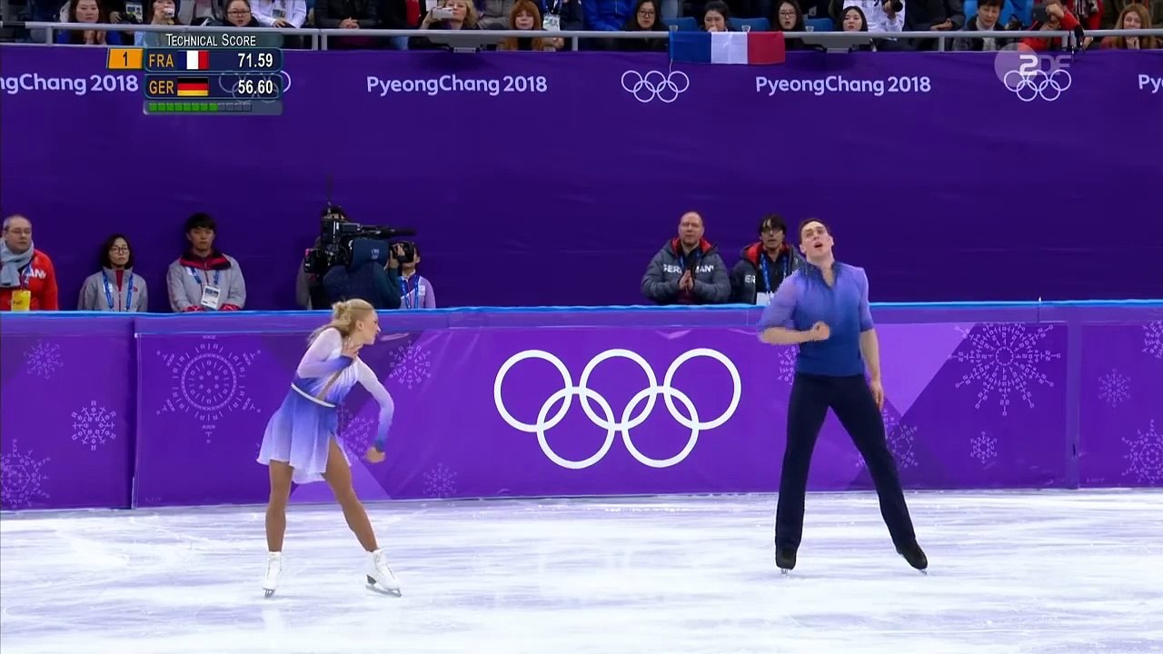 Die Gold-Kür von Aljona Savchenko und Bruno Massot Olympia 2018