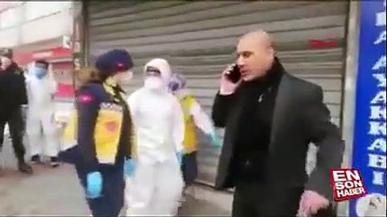 حادث تصادم بين ترام واي وحافلة للركاب في اسطنبول