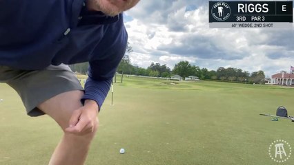 Riggs vs Pinehurst's The Cradle, 3rd Hole (Punch Bowl)