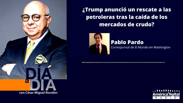 Trump anuncia un rescate a las petroleras tras el hundimiento del crudo.