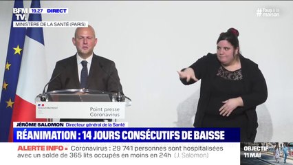 Jérôme Salomon: "plus de 40.657 personnes hospitalisées sont rentrées à domicile"
