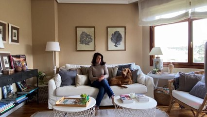 #MiTrucoEnCasa: El sofá blanco de Natalia Zubizarreta