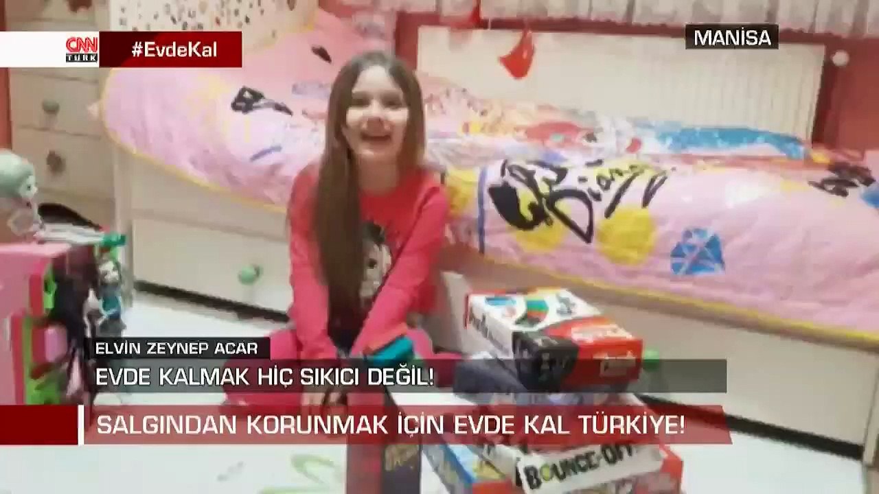 Küçük Zeynep'ten #EvdeKal'anlara öneri