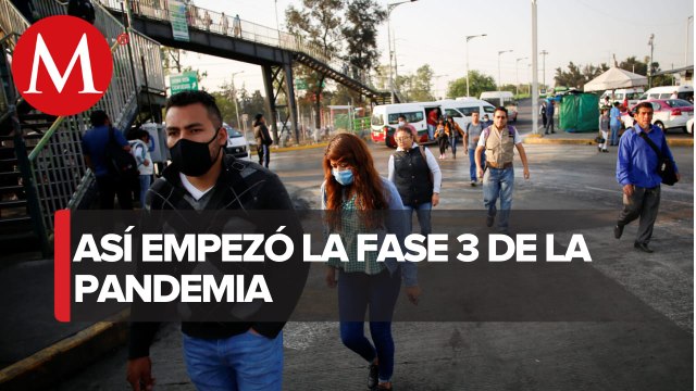 En la calle y sin medidas sanitarias, así fue el primer día de fase 3 de covid-19 en CdMx