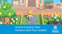 Animal Crossing: New Horizons' April Free Update Is Here!