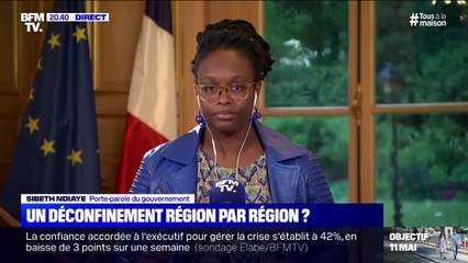 Ndiaye sur le déconfinement: "Peut-être que nous pourrons avoir des différences entre les territoires"