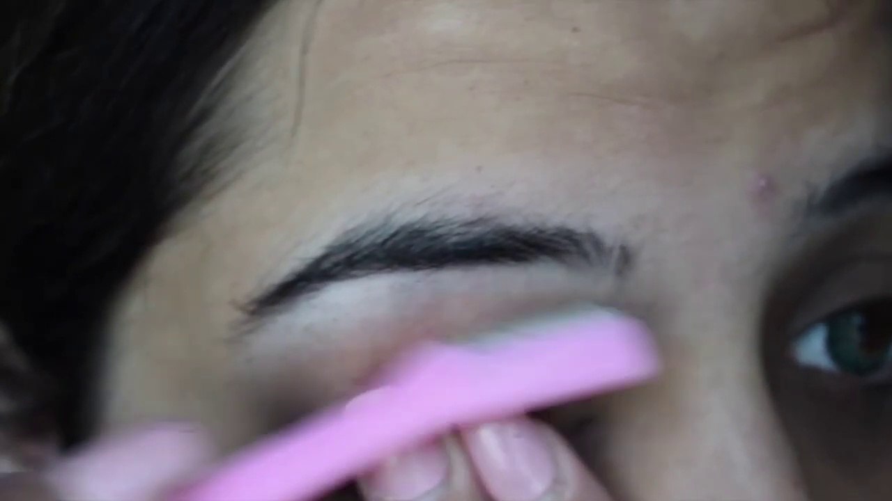 SHAPING MY EYEBROWS,HALAL | Salonia Makeup
