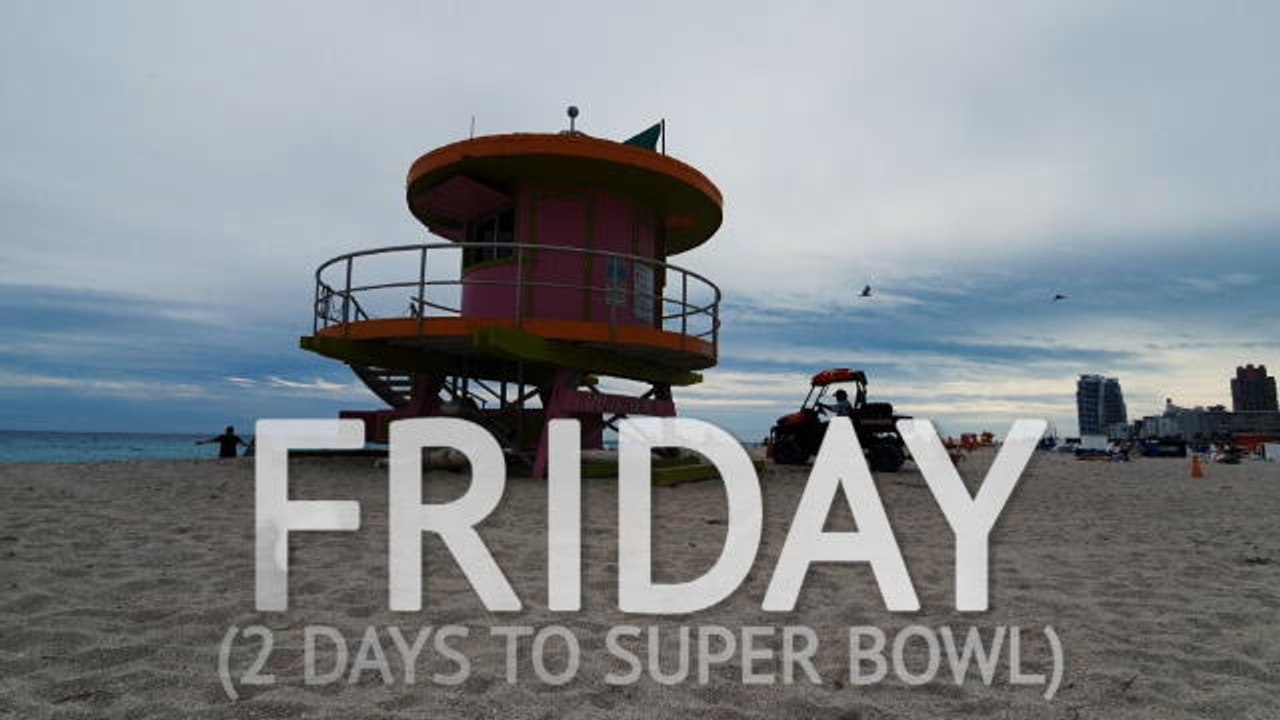 Behind the Scenes - A look inside Super Bowl week, part 6