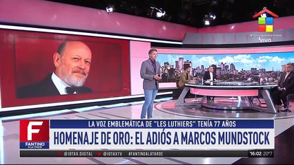 Fantino homenajeó a Mundstock: "Les Luthiers nos hizo reír y pensar"