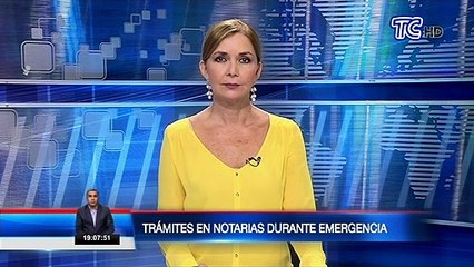 18 trámites se podrán efectuar en la notarías del país durante emergencia sanitaria