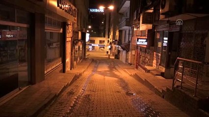 31 ildeki sokağa çıkma kısıtlaması başladı