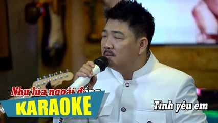 [KARAOKE] Tình Anh Biển Rộng Sông Dài - Tài Nguyễn
