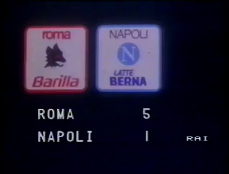 CAMPIONATO-STORY : SERIE A, STAGIONE 1983-84, ROMA-NAPOLI 5-1!