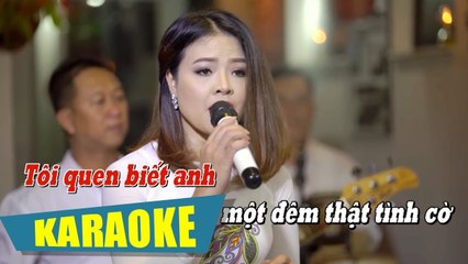 [KARAOKE] Người Tình Không Đến - Ngọc Hương