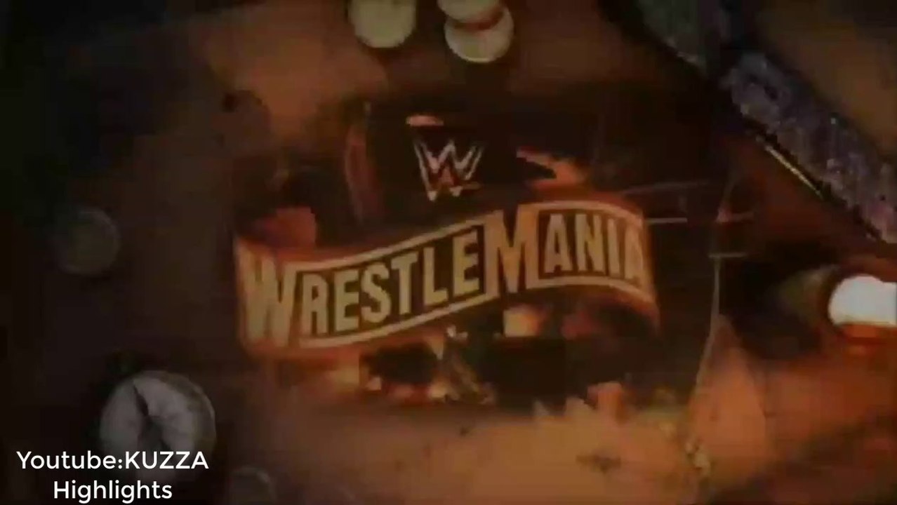 Brock Lesnar VS Drew Mcintyre WWE WrestleMania 36 2020 Full Match