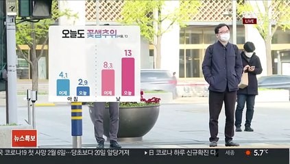 [날씨] 대체로 맑고 꽃샘추위…대기 건조