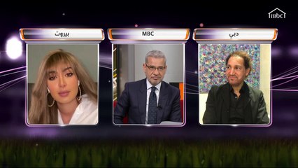 تشكيلة رياضية بامتياز من نصير شمه وفنية من نور الغندور