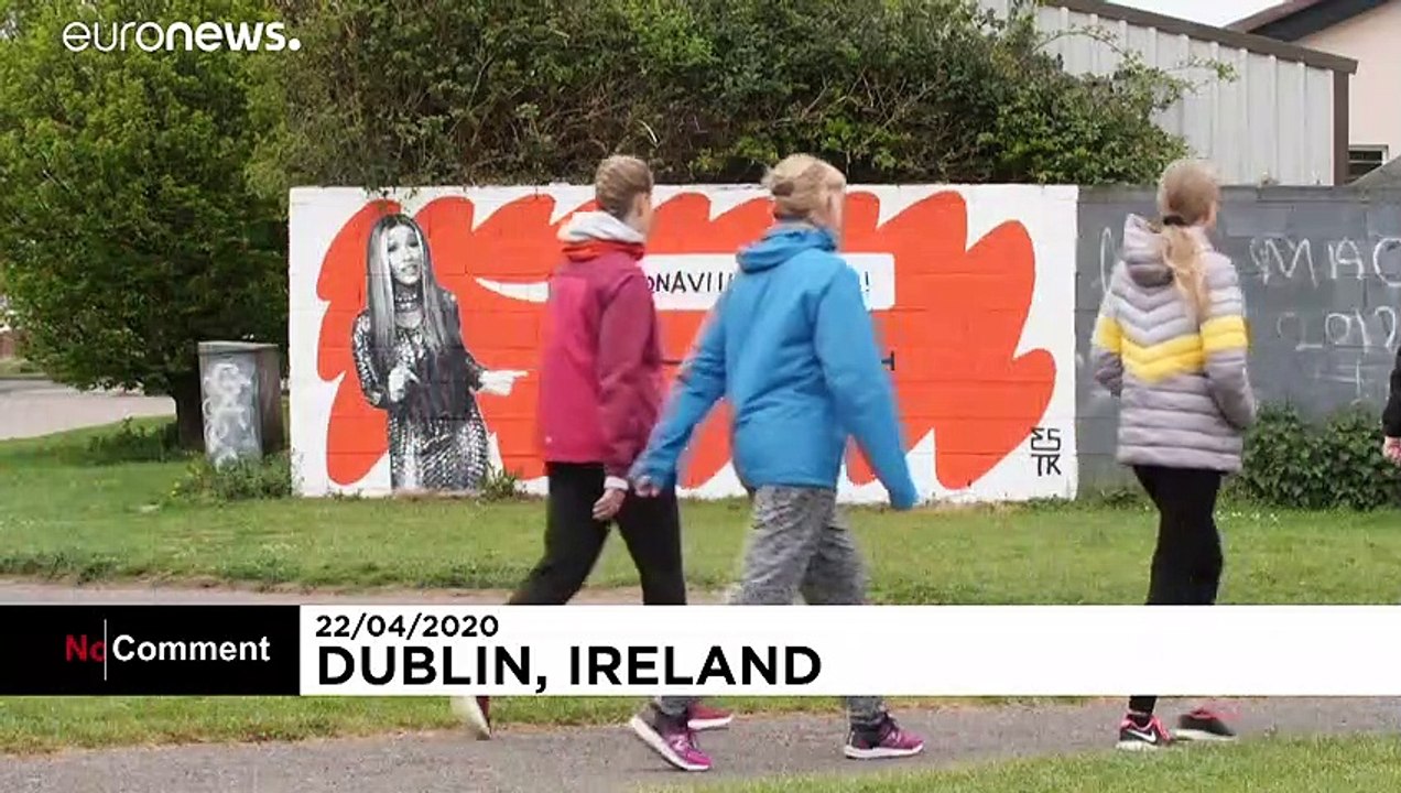 Corona-Kunst in Irland