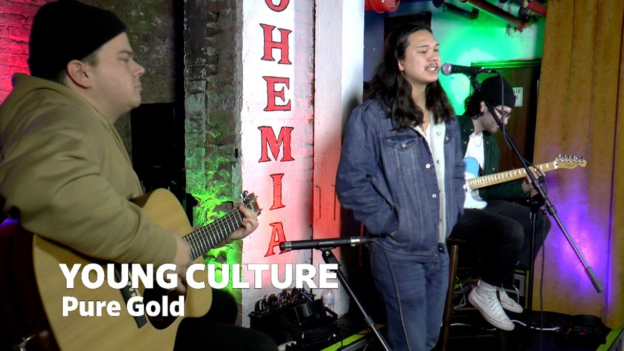 Dailymotion Elevate: Young Culture - "Pure Gold" live at Cafe Bohemia, NYC