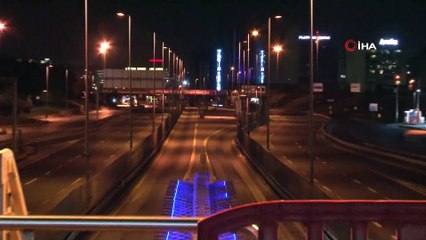 Megakent İstanbul sessizliğe büründü