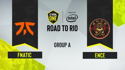 CSGO - Fnatic vs. ENCE [Dust2] Map 1 - ESL One Road to Rio - Group A - EU