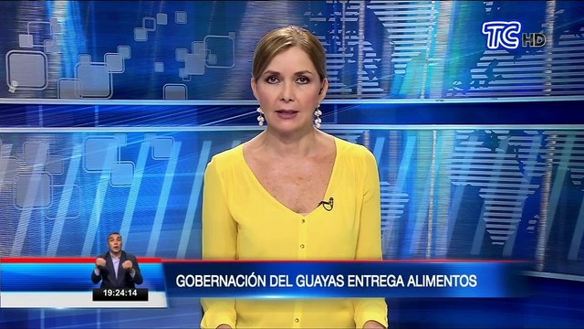 Gobernación del Guayas entrega alimentos a los sectores más vulnerables